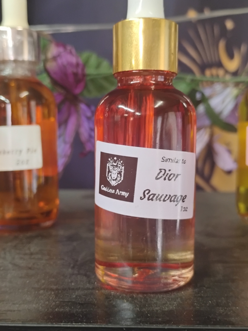 Red Body Oil - Similar to Dior Sauvage